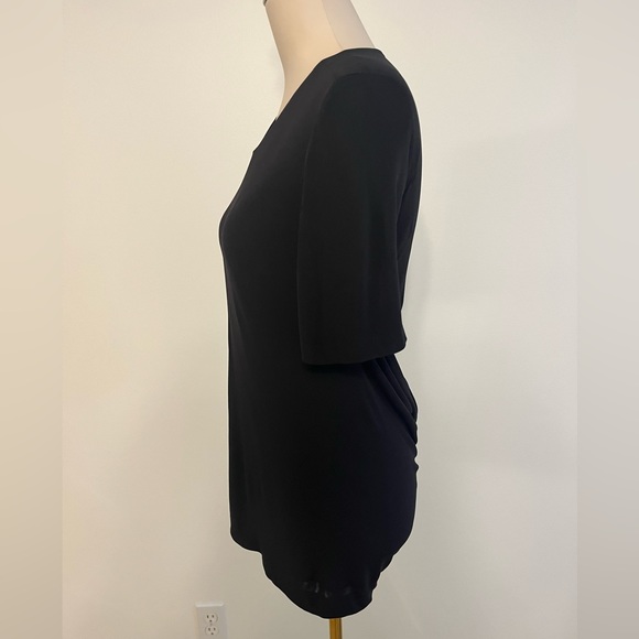 T by Alexander Wang Back Drape Short Sleeve Tee - Picture 4 of 7